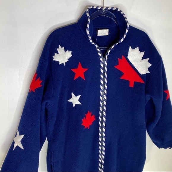 Vintage Maple Leaf Fleece Uncommon Threads - Picture 8 of 9